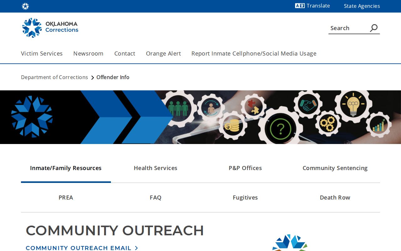 ODOC guidance for Dick Conner Correctional Center release records